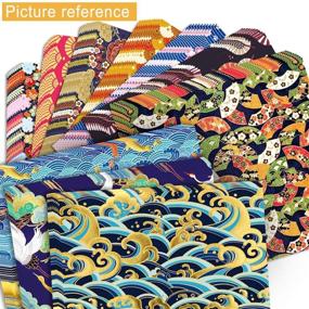 img 2 attached to 📦 PAPERKIDDO Japanese Washi Origami Paper - 100 Sheets, 10 Patterns, Double-Sided Printing, Bronzing, Premium Quality - Arts and Crafts for Kids and Adults, 6x6 Inch