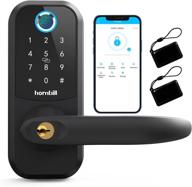 🔒 fingerprint smart lock door lock: hornbill 5-in-1 keyless entry keypad & biometric lock with passcodes, app & ic card compatibility логотип