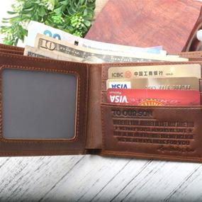 img 2 attached to Minimalist Leather Pocket Wallet - Ideal for Birthdays