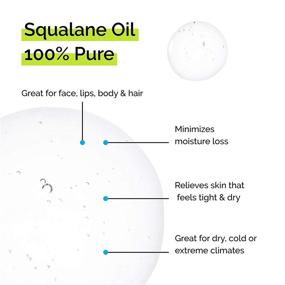 img 2 attached to 🌿 Timeless Skin Care Squalane Oil 100% Pure - Lightweight Dry Oil for Elasticity & Radiance - Regulates Oil Production - All Skin Types, Including Acne-Prone