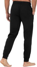 img 1 attached to Fruit of the Loom Men's Jersey Jogger Medium: Versatile Clothing for Sleep & Lounge