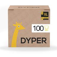 dyper ответственно ведущийся прочный x-крупный уход за младенцем и ребенком логотип