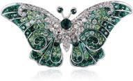 🦋 алиланг императрица монарх крылатая брошь с кристаллами swarovski логотип