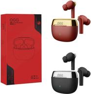 ogg k6 wireless earbuds anc bluetooth earphones cell phones & accessories logo