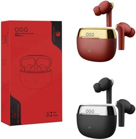 img 4 attached to OGG K6 Wireless Earbuds ANC Bluetooth Earphones Cell Phones & Accessories