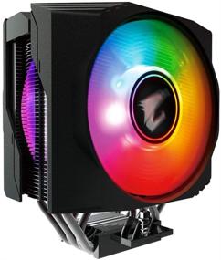 img 3 attached to 🌬️ GIGABYTE Aorus ATC800 RGB 120mm CPU Cooler: Optimal Cooling Performance with Vibrant RGB Illumination