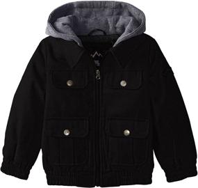 img 1 attached to 🧥 IXtreme Little Boys Faux Bomber Jacket: Trendy and Stylish Boys' Clothing