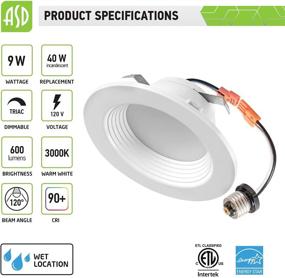 img 3 attached to 💡 Industrial Electrical and Lighting Components for ASD Recessed Downlight Replacement Installations