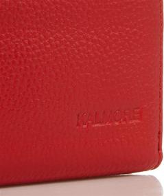 img 2 attached to Ultimate Safety and Style: KALMOR Leather Double Blocking Women's Handbags & Wallets in Wallets