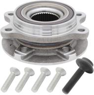 🔧 [1-pack] premium pre-assembled br930817k front wheel hub bearing assembly 513301 compatible with [audi] a series, s series, q5, also suitable for quattro models. rear fitment available. explore description for more information logo