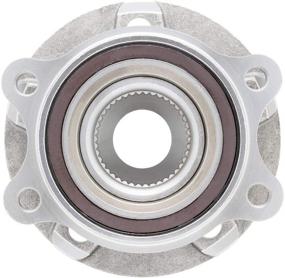 img 2 attached to 🔧 [1-Pack] Premium Pre-Assembled BR930817K FRONT Wheel Hub Bearing Assembly 513301 Compatible With [AUDI] A Series, S Series, Q5, also suitable for Quattro models. Rear fitment available. Explore Description for More Information