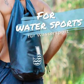 img 3 attached to 🌊 Ultimate Waterproof Dry Bag Backpack for Kayaking, Beach, Camping & More - Lightweight and Versatile!