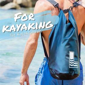 img 2 attached to 🌊 Ultimate Waterproof Dry Bag Backpack for Kayaking, Beach, Camping & More - Lightweight and Versatile!