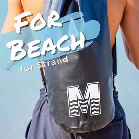 img 1 attached to 🌊 Ultimate Waterproof Dry Bag Backpack for Kayaking, Beach, Camping & More - Lightweight and Versatile!