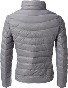 img 3 attached to Encounter 7Encounter Womens Packable Puffer Women's Clothing and Coats, Jackets & Vests