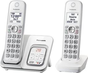 img 4 attached to Panasonic KX TGD532W Expandable Cordless Answering
