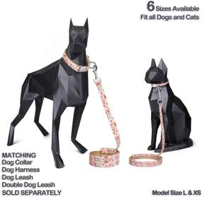 img 2 attached to 🐾 WAAAG Pet Supplies, (Summer Blooms) Cat and Dog Collars, Leashes - Small, Medium, & Large Dog Collars