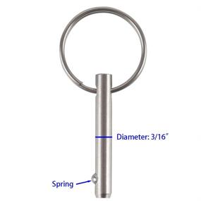 img 2 attached to Durable Stainless Steel Hardware for Efficient Release and Diameter Functions