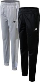 img 1 attached to 👖 Boys' Active Sweatpants Joggers by New Balance for Optimal Comfort and Performance in Boys' Clothing