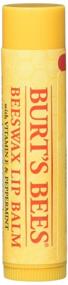 img 2 attached to Burt's Bees Lip Balm with Beeswax, Vitamin E, and Peppermint 0.15 oz (Pack of 10)
