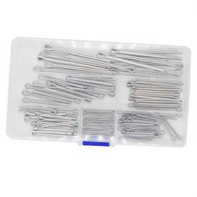 img 2 attached to Cotter Assortment 130Pcs Fastener Stainless
