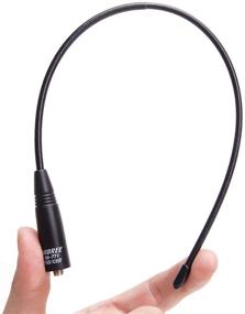 img 4 attached to 📡 High Gain Dual Band ABBREE NA-771 Antenna with SMA-Female Connector - Optimized for BTECH Baofeng MK and other Amateur Ham Two Way Radios (1 Pack)