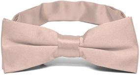 img 1 attached to 🎀 TieMart Boys Blush Pink Bow: A Stylish Accessory for Boys' Bow Ties