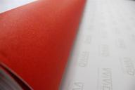 vvivid red diamond matte stretch vinyl wrap film 🔴 - easy-to-use diy decal sheet with air-release adhesive (1ft x 5ft) logo
