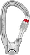 🔒 enhance safety and efficiency with the petzl rollclip z pulley carabiner triact lock logo