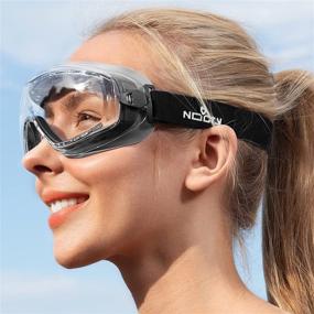 img 1 attached to Certified Prescription NoCry Panoramic Goggles: Enhanced Eye Protection