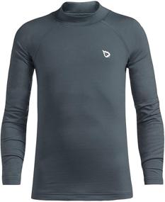 img 4 attached to 👕 Baleaf Compression Thermal Fleece Baselayer: Premium Boys' Underwear Clothing