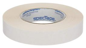 img 1 attached to Spectape ST501 Double Sided Adhesive Tape, 36 yards x 1-inch Width Paper