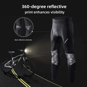 img 3 attached to Souke Sports Bicycle Breathable Leggings