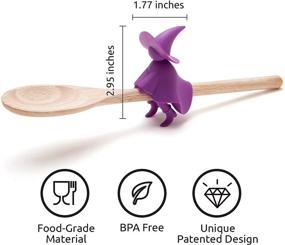 img 3 attached to Revolutionary AGATHA Spoon Holder Releaser Design: The Ultimate Kitchen Essential