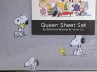 berkshire peanuts snoopy woodstock sheet logo