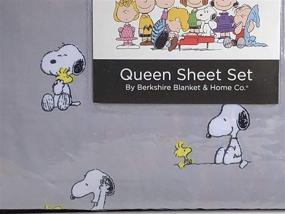 img 1 attached to Berkshire Peanuts Snoopy Woodstock Sheet