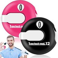 🏌️ weewooday 2-pack golf score counter - golf stroke clicker with one-touch reset for outdoor golf game scorekeeping and sports activities логотип