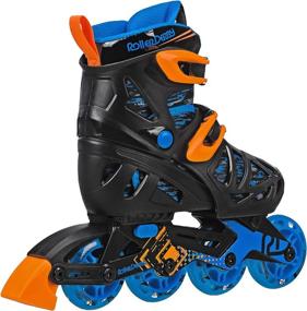 img 3 attached to 🛼 Adjustable Inline Roller Derby Tracer for Boys