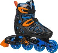 🛼 adjustable inline roller derby tracer for boys логотип