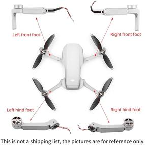 img 1 attached to ⚙️ Замена передней левой ноги шасси на DJI Mavic Mini: с двигателем - Запчасти для ремонта дрона Mavic Mini