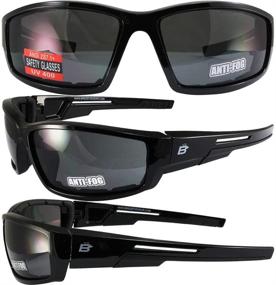 img 1 attached to Мотоциклетные солнцезащитные очки с защитой от запотевания Birdz Eyewear