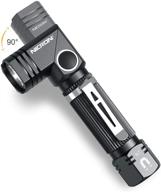 nicron n7 600 lumens tactical flashlight - 90° mini, ip65 waterproof led flashlight with 🔦 4 modes - ideal for camping, outdoor, hiking (batteries not included) - perfect high lumens gift логотип