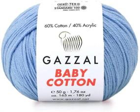 img 4 attached to Skein Total Gazzal Cotton Light Knitting & Crochet for Yarn