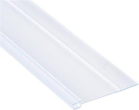 img 1 attached to 🐠 Optimized for SEO: Large Clear Plastic Hood Back Strip Lighting for Aquarium by Perfecto Manufacturing