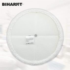 img 3 attached to BIHARNT Replacement Mop Pads: Compatible with Bissell Spinwave Mop (8 Pack) - 2124, 2039A, 2307, 23157, 20391, 20399