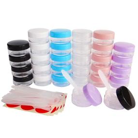 img 4 attached to 🎨 Multi-Color Refillable Container Eye Shadow by GreatforU