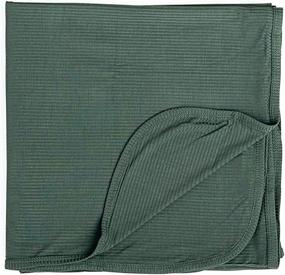 img 4 attached to 🌿 Organic Sage Bamboo Swaddle Blanket by Wallaby Kids: Ultra-Soft and Gentle for Large Baby Wrapping