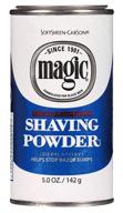 ultimate men's hair removal: magic shaving powder regular depilatory shave logo