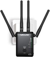 📶 wavlink ac1200 wifi range extender: high-powered internet booster with dual band 2.4 & 5ghz, wireless signal booster, router, ap, repeater mode, ethernet port, and 4x antennas logo