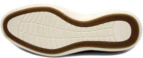 img 1 attached to Nautica Oxford Fashion Sneaker Wingdeck 2 Tan 8: Stylish and Versatile Footwear for Men